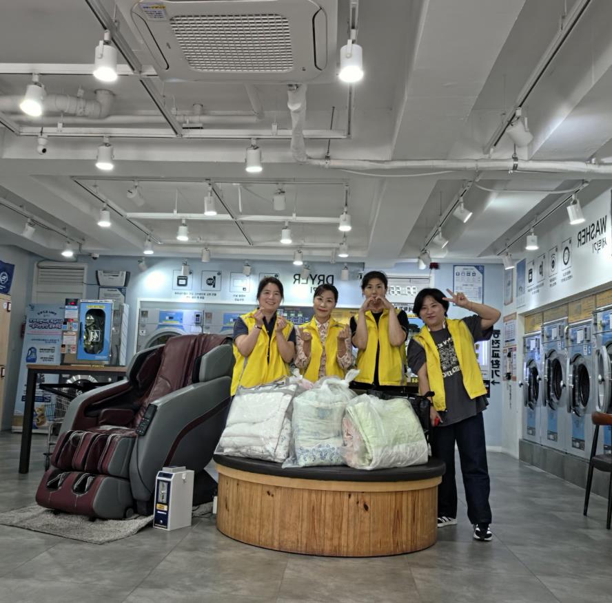 수원시 권선구 호매실동, 찾아가는 이불 빨래 서비스 진행